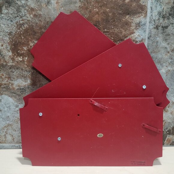 Admit One Red Stacked Tickets Metal 3D Layered Wall Art Sign Theater Movie Decor - Picture 2 of 13